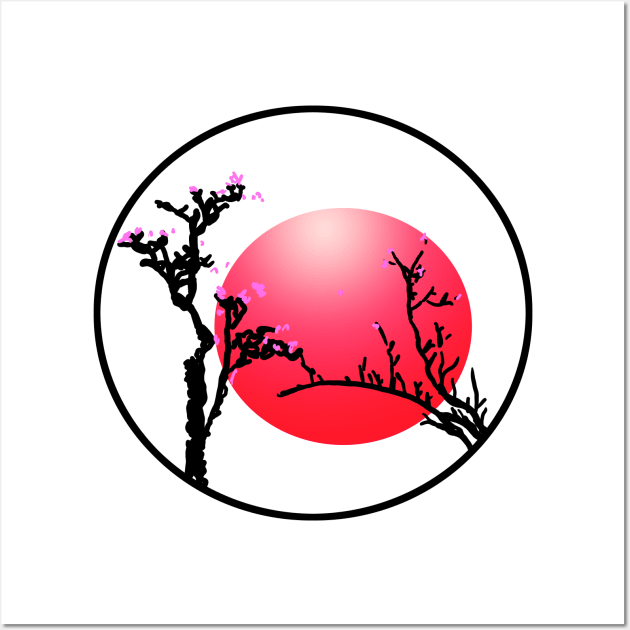 Sakura Wall Art by Damsos_store